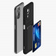 KW Xiaomi Redmi Note 10 / Note 10s / Poco M5s Θήκη Σιλικόνης TPU με Υποδοχή για Κάρτα - Black Matte - 56956.47