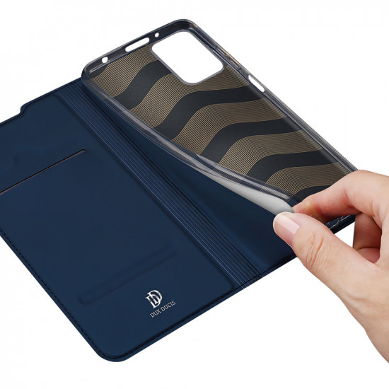 Dux Ducis Xiaomi Redmi 10 Flip Stand Case Θήκη Βιβλίο - Blue