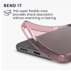 KW Xiaomi Redmi 10 Θήκη Σιλικόνης TPU Design Glitter Uniform - Διάφανη / Silver Pink - 56839.02