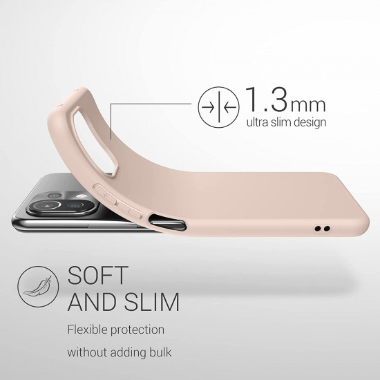 KW Xiaomi Mi 11 Lite / Mi 11 Lite 5G Θήκη Σιλικόνης TPU - Coconut Swirl - 54726.225