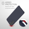 KW Samsung Galaxy S21 Θήκη Σιλικόνης Rubber TPU - Blueberry Blue - 54056.186