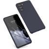 KW Samsung Galaxy S21 Θήκη Σιλικόνης Rubber TPU - Blueberry Blue - 54056.186