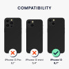 KW iPhone 13 Θήκη Σιλικόνης Rubberized TPU - Rose Tan - 55878.193
