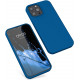 KW iPhone 13 Pro Max Θήκη Σιλικόνης Rubberized TPU - Blue Reef - 55881.228