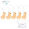 Navaris LED Alpaca Fairy Lights 2m - Παιδικά Διακοσμητικά Φώτα - Ζεστό Λευκό Φως - Cream - 44164.16