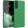 KW Samsung Galaxy S21 Θήκη Σιλικόνης Rubber TPU - Pixie Green - 54056.227