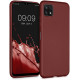 KW Samsung Galaxy A22 5G Θήκη Σιλικόνης TPU - Metallic Ruby Red - 55247.178