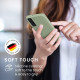 KW Samsung Galaxy S22 Θήκη Σιλικόνης Rubberized TPU - Grey Green - 56756.172