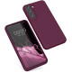 KW Samsung Galaxy S22 Θήκη Σιλικόνης Rubberized TPU - Bordeaux Purple - 56756.187