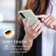 KW Samsung Galaxy S22 Θήκη Σιλικόνης Rubberized TPU - Frosty Mint - 56756.200
