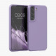 KW Samsung Galaxy S22 Θήκη Σιλικόνης Rubberized TPU - Violet Purple - 56756.222