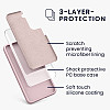 KW Samsung Galaxy S22 Θήκη Σιλικόνης Rubberized TPU - Matte Dusty Pink - 56756.52