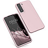 KW Samsung Galaxy S22 Θήκη Σιλικόνης Rubberized TPU - Matte Dusty Pink - 56756.52