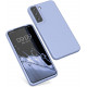 KW Samsung Galaxy S22 Θήκη Σιλικόνης Rubberized TPU - Light Blue Matte - 56756.58