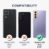 KW Samsung Galaxy S22 Plus - Τρεις Μεμβράνες Προστασίας Οθόνης - Διάφανες - 56760.1