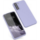 KW Samsung Galaxy S22 Plus Θήκη Σιλικόνης Rubberized TPU - Pastel Lavender - 56761.139