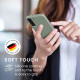 KW Samsung Galaxy S22 Plus Θήκη Σιλικόνης Rubberized TPU - Grey Green - 56761.172