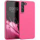 KW Samsung Galaxy S22 Plus Θήκη Σιλικόνης TPU - Neon Pink - 56763.77