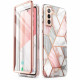 i-Blason Samsung Galaxy S22 Plus Cosmo Σκληρή Θήκη με Πλαίσιο Σιλικόνης και Προστασία Οθόνης - Marble