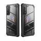 i-Blason Samsung Galaxy S22 Ares Σκληρή Θήκη με Πλαίσιο Σιλικόνης χωρίς Προστασία Οθόνης - Black