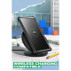 i-Blason Samsung Galaxy S22 Ultra Ares Σκληρή Θήκη με Πλαίσιο Σιλικόνης χωρίς Προστασία Οθόνης - Black