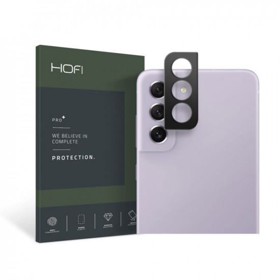 Hofi Samsung Galaxy S21 FE Alucam Pro+ Μεταλλικό Προστατευτικό για την Κάμερα - Black