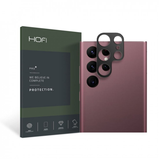 Hofi Samsung Galaxy S22 Ultra Alucam Pro+ Μεταλλικό Προστατευτικό για την Κάμερα - Black