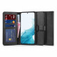 Tech-Protect Samsung Galaxy S22 Θήκη Πορτοφόλι Stand από Δερματίνη - Black