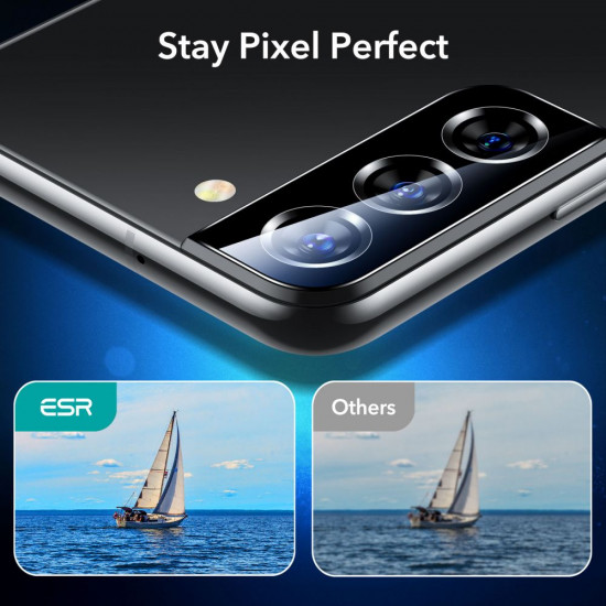ESR Samsung Galaxy S22 / S22 Plus Camera Lens Αντιχαρακτικό Γυαλί για την Κάμερα - 2 Τεμάχια - Black