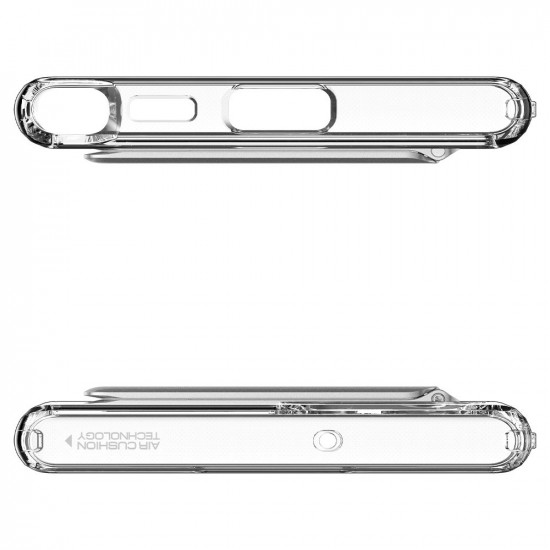 Spigen Samsung Galaxy S22 Ultra - Ultra Hybrid S Σκληρή Θήκη με Πλαίσιο Σιλικόνης - Crystal Clear