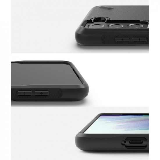 Ringke Samsung Galaxy S21 FE Onyx Durable TPU Case Θήκη Σιλικόνης - Black