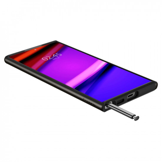 Spigen Samsung Galaxy S22 Ultra Neo Hybrid Θήκη με Σκληρό Πλαίσιο - Gunmetal