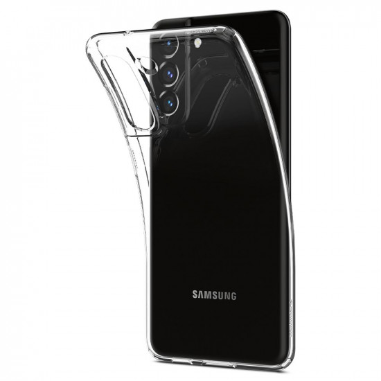 Spigen Samsung Galaxy S21 FE Liquid Crystal Θήκη Σιλικόνης - Crystal Clear