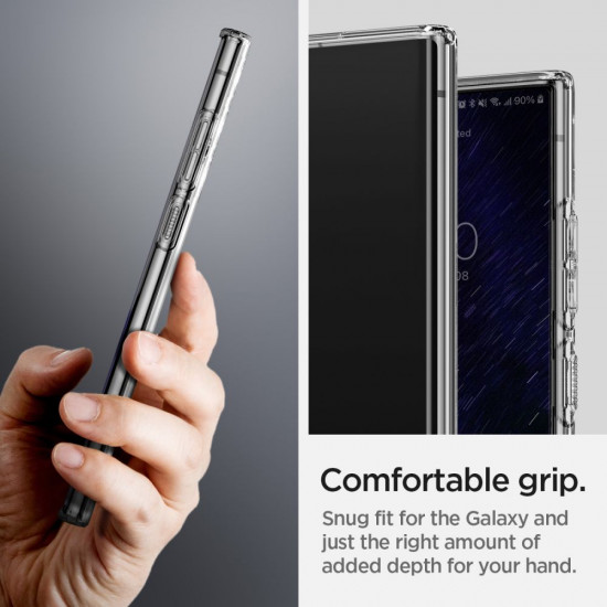 Spigen Samsung Galaxy S22 Ultra Liquid Crystal Θήκη Σιλικόνης - Crystal Clear