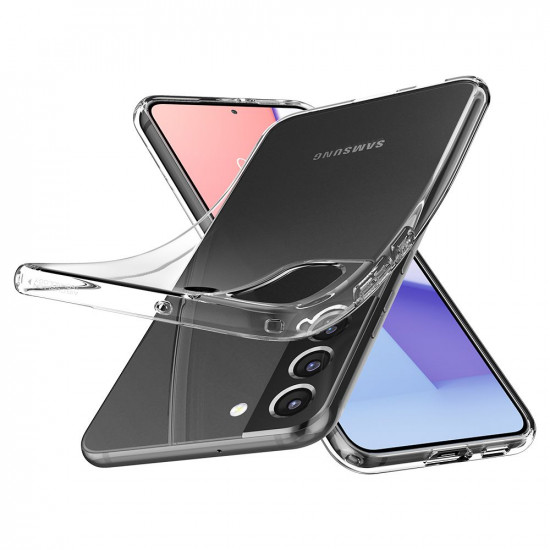 Spigen Samsung Galaxy S22 Liquid Crystal Θήκη Σιλικόνης - Crystal Clear