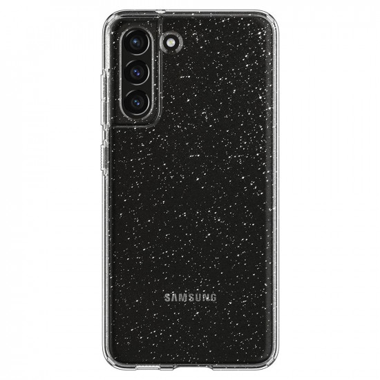Spigen Samsung Galaxy S21 FE Liquid Crystal Θήκη Σιλικόνης - Glitter Crystal