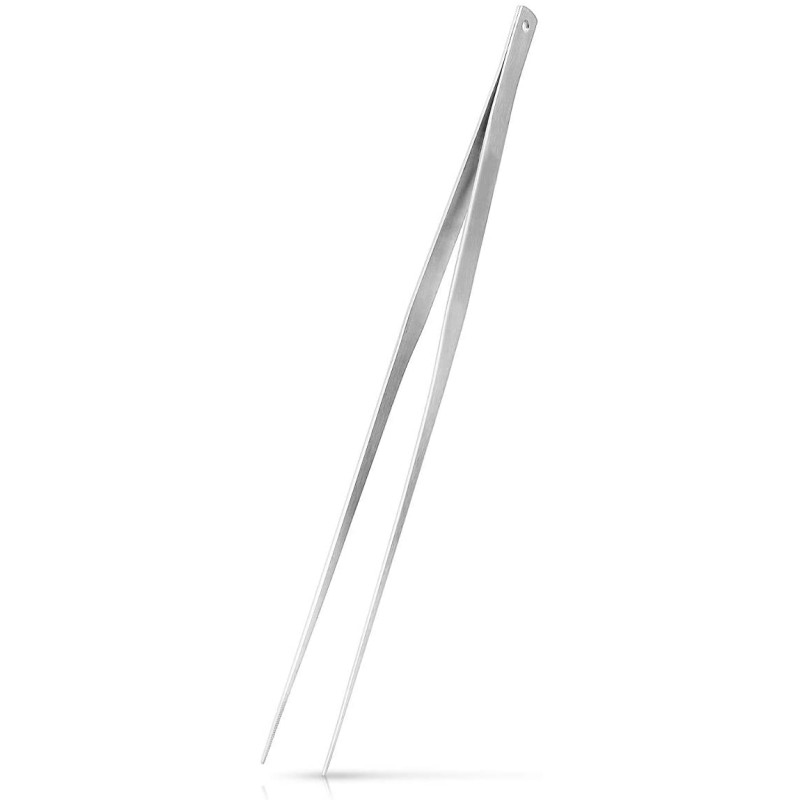 Navaris Λαβίδα από Ανοξείδωτο Ατσάλι για BBQ - 40cm - Silver - 48537.01