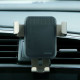 Joyroom Universal Βάση Αυτοκινήτου Αεραγωγού με Ασύρματη Φόρτιση Qi Charge 15W - Black - JR-ZS220