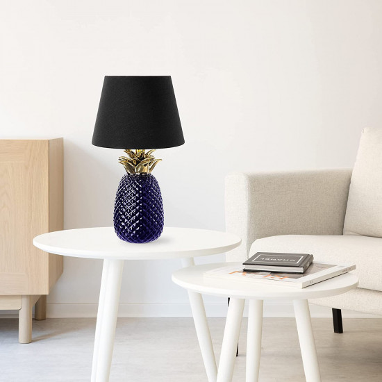 Navaris Desk Lamp Επιτραπέζιο Φωτιστικό - Ανανάς - 40cm - Purple / Black - 49151.152.01