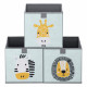 Navaris Animal Motif Boxes - Σετ με 3 Παιδικά Κουτιά Αποθήκευσης Παιχνιδιών - Ice Mint - 54097.03