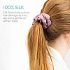 Navaris Σετ με 2 Μεταξωτά Scrunchies Λαστιχάκια Μαλλιών - Dark Blue / Pink - 50258.02.10