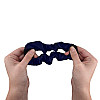 Navaris Σετ με 2 Μεταξωτά Scrunchies Λαστιχάκια Μαλλιών - Dark Blue / Pink - 50258.02.10