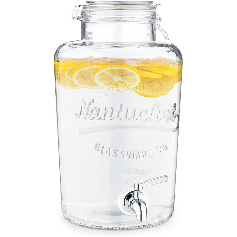 Navaris Drinks Dispenser Γυάλινος Διανεμητής Ποτού - 8L - Διάφανο - 51379.01 Navaris Drinks Dispenser Γυάλινος Διανεμητής Ποτού - 8L - Διάφανο - 51379.01