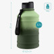 Navaris Μπουκάλι Νερού από Ανοξείδωτο Ατσάλι - BPA Free - 2.2 L - Light Green / Dark Green - 53701.07
