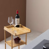 Navaris Τραπεζάκι από Μπαμπού με Ρόδες - 50 x 31.5 x 61 cm - Light Brown - 56616.01.24 Navaris Τραπεζάκι από Μπαμπού με Ρόδες - 50 x 31.5 x 61 cm - Light Brown - 56616.01.24