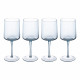 Navaris Σετ με 4 Γυάλινα Ποτήρια Κρασιού - Blue - 56212.01