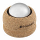 Navaris Μπάλα Μασάζ Κρύο / Ζεστό με Θήκη από Φελλό - Light Brown - 56160.2
