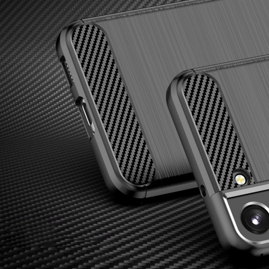 OEM Samsung Galaxy S22 Plus Θήκη Rugged Carbon TPU - Black
