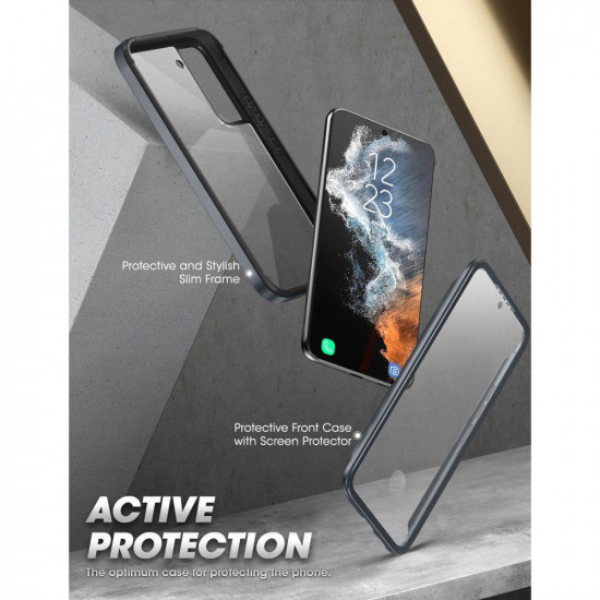 Supcase Samsung Galaxy S22+ UB Edge Pro Σκληρή Θήκη με Προστασία Οθόνης - Black