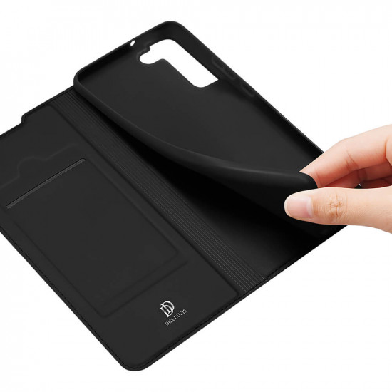 Dux Ducis Samsung Galaxy S22 Flip Stand Case Θήκη Βιβλίο - Black